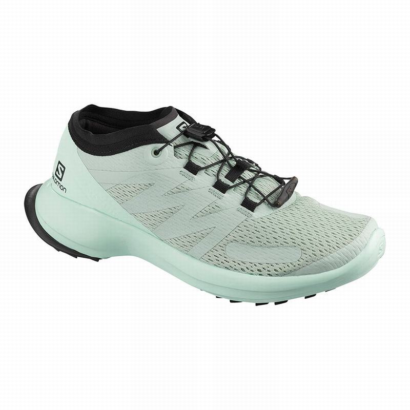 Salomon Singapore Womens Trail Running Shoes - SENSE FLOW W Light Turquoise/Black | 96178-JYKW